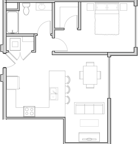 A1A Floor Plan