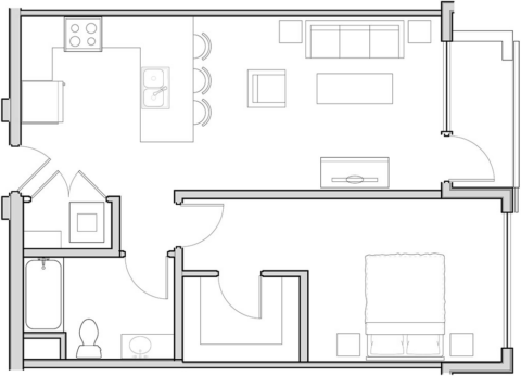 A1B Floor Plan