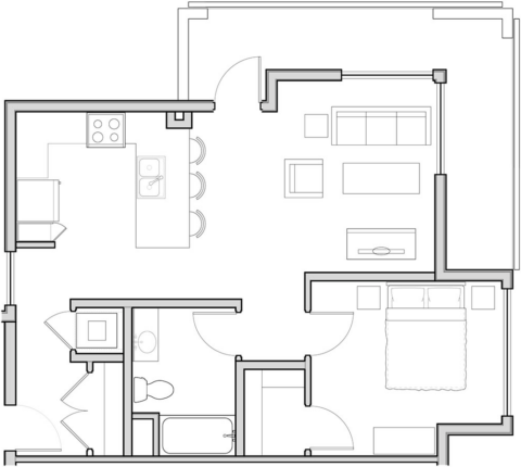 A1C Floor Plan