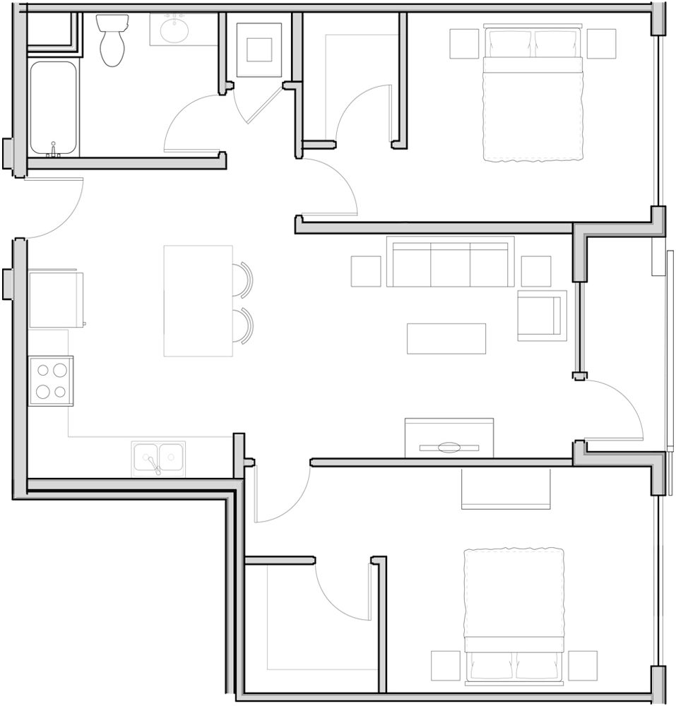 B1A Floor Plan