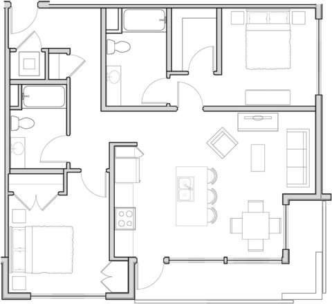 B2B Floor Plan