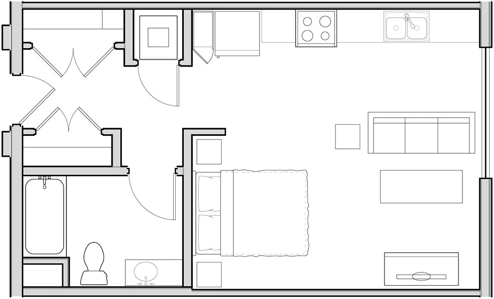 S1B Floor Plan